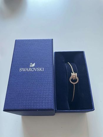 Magnifique bracelet Swarovski rose gold