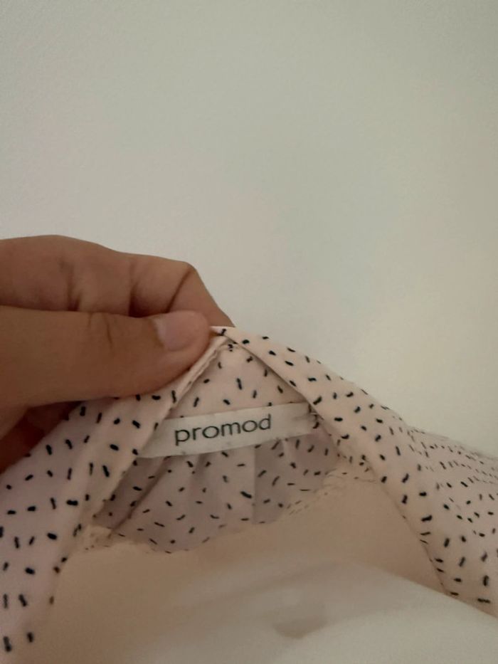 Blouse rose poudré promod taille 38-40 - photo numéro 6