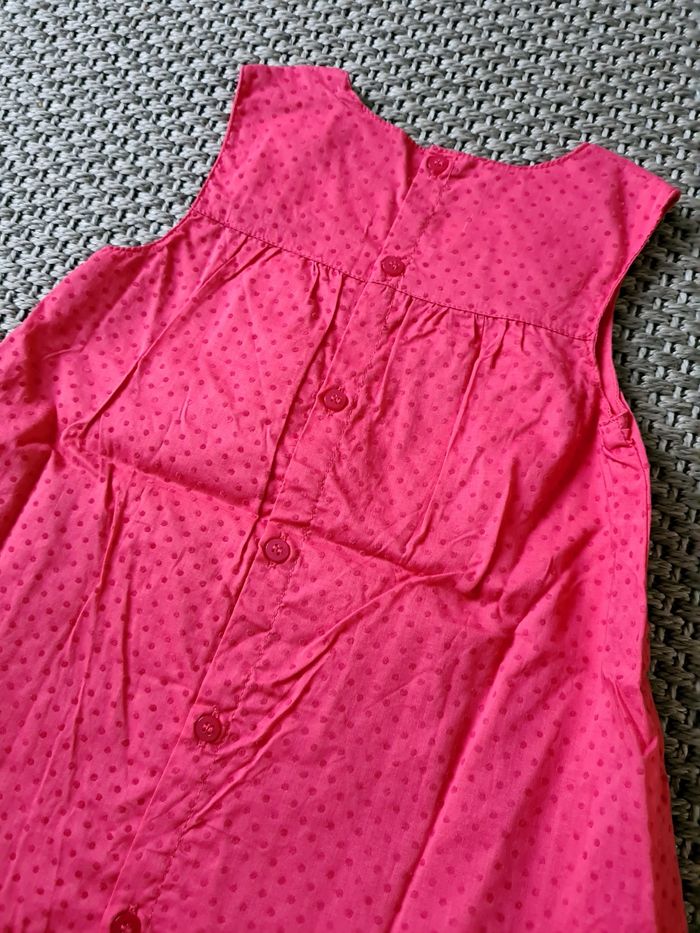 Robe légère rose fuchsia - 12 mois - photo numéro 7