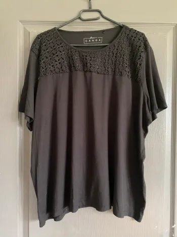 T-shirt fluide noir Canda 2XL