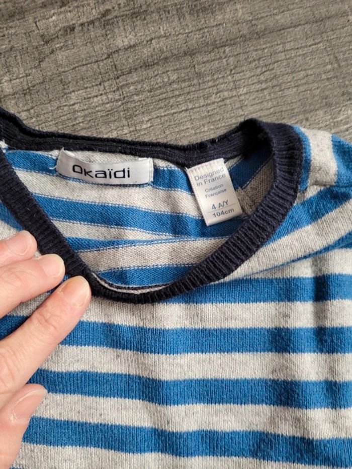 Pull rayé - photo numéro 2