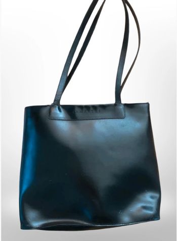 🔆 Chic et TBE sac Lamarthe noir cuir L30 x H26,5 cm et 58 cm avec lanière P 9 cm
