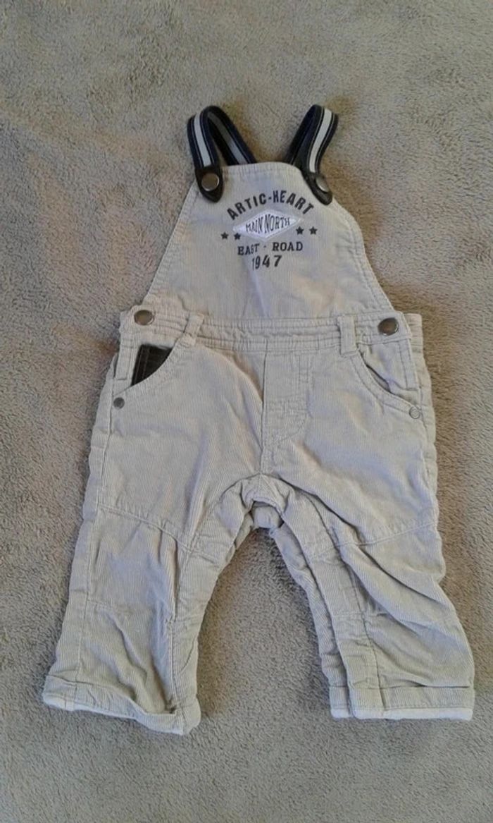 Salopette beige Gemo 3mois