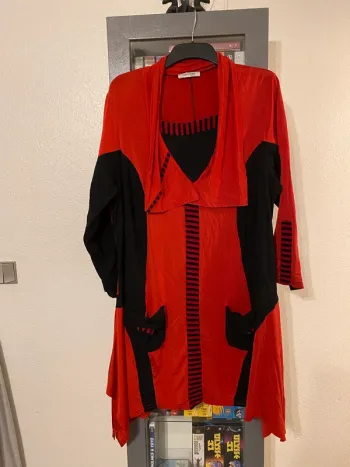 superbe tunique robe  asymétrique  Clein d’Oeil taille 50/52
