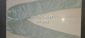 Pantalon fille vertbaudet 12 ans