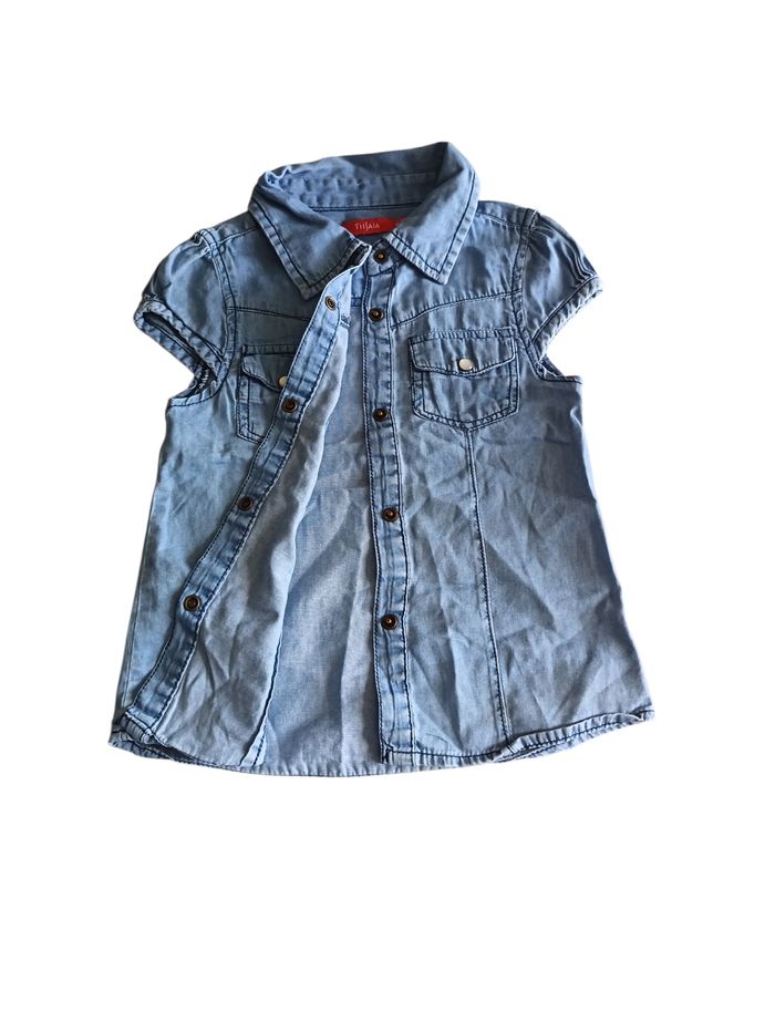 Très belle chemise sans manche 4 ans tissaia - photo numéro 4
