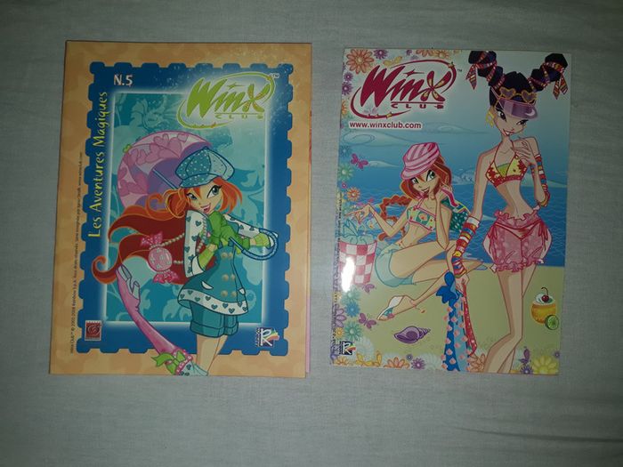 Livre + magazine Winx Club