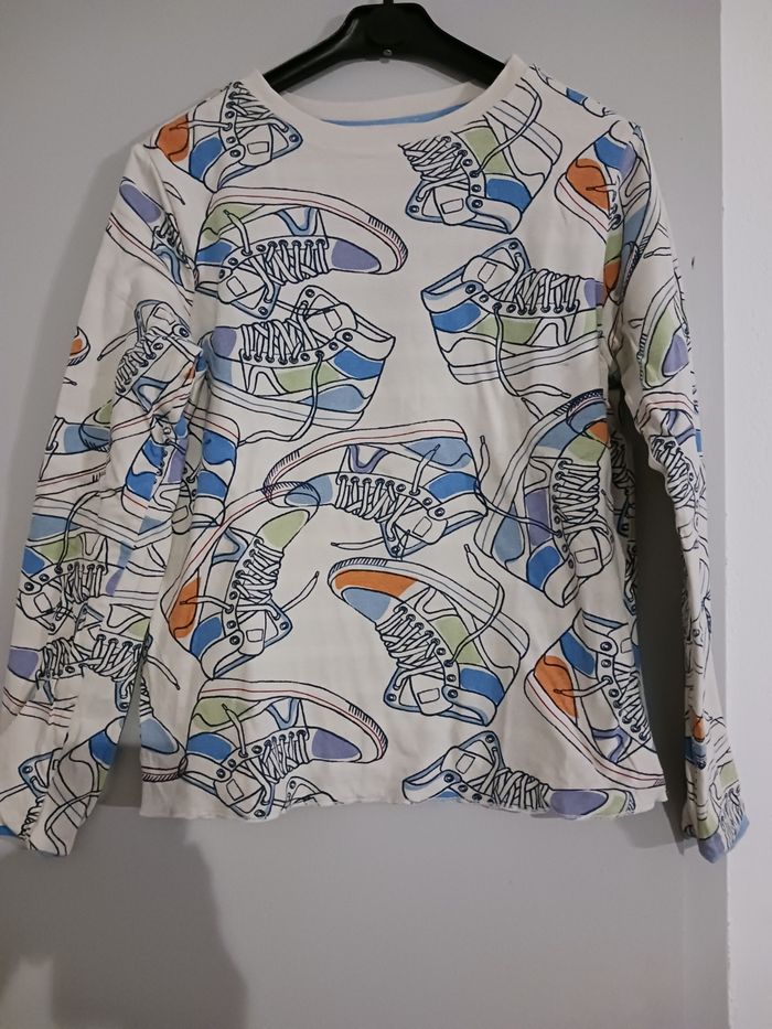 tee-shirt doublé bi face