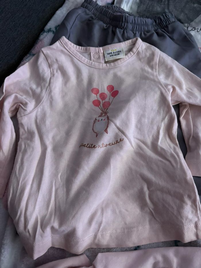 2eme lot de vêtements fille 6 mois - photo numéro 7