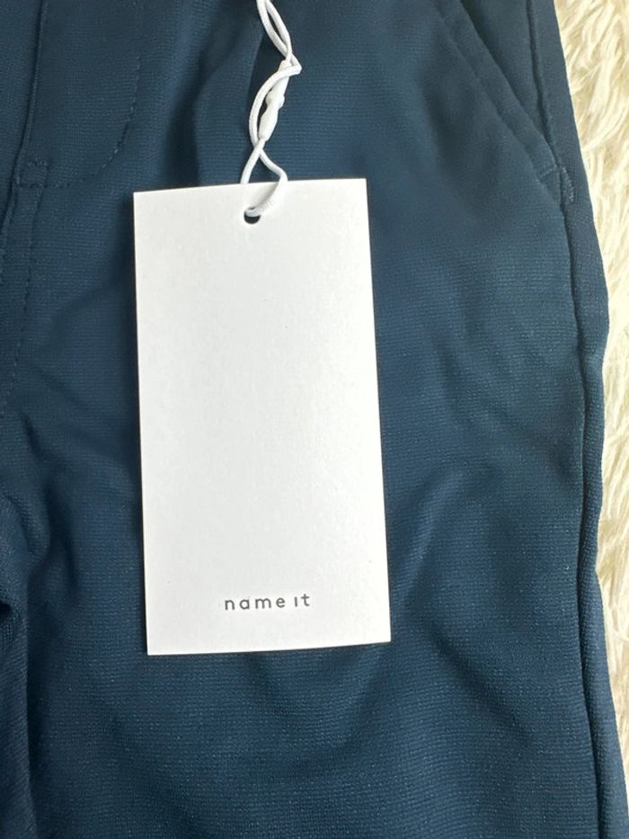 Pantalon bleu marine name it taille 18-24 mois - photo numéro 5