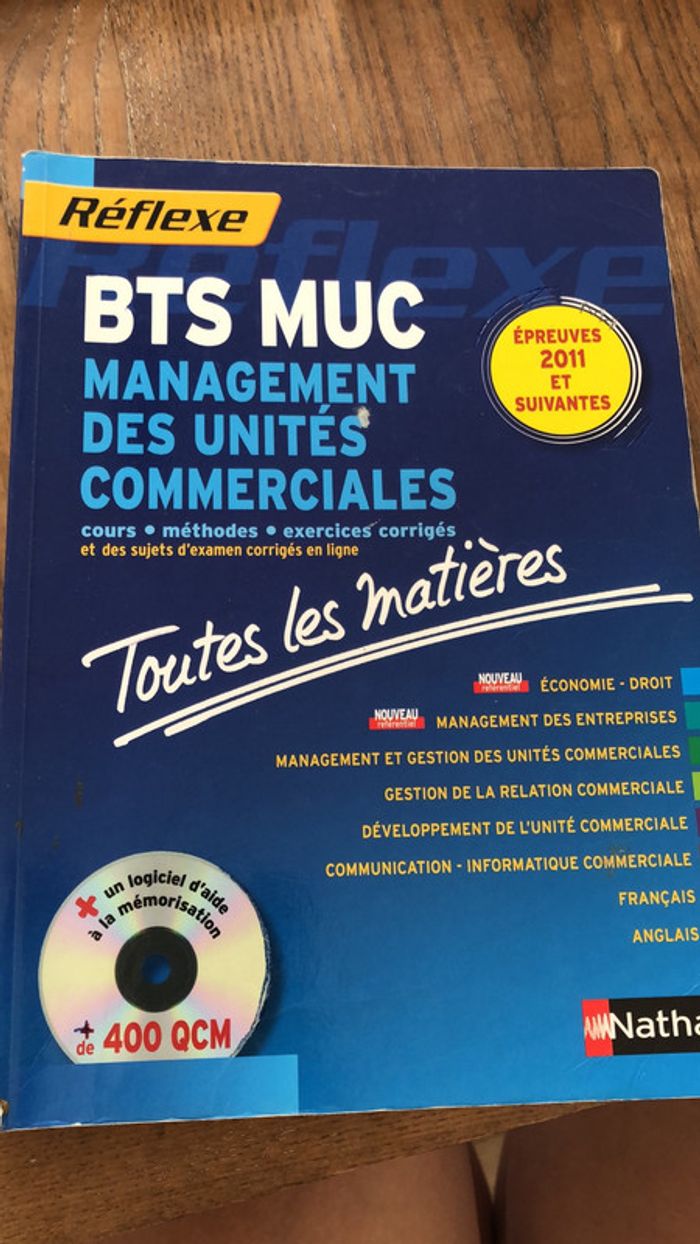 Livre scolaire BTS MUC
