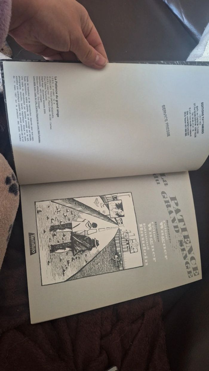 Livre patience du grand singe bd pl - photo numéro 6