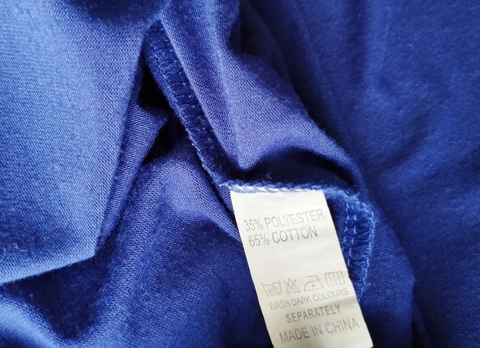 Robe coton midi bleu marine, taille 38 - photo numéro 5