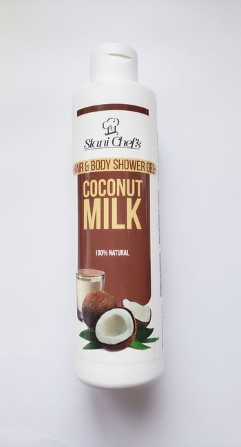 100 % Naturel - Lait de Coco - Gel Douche Corps et Cheveux - Stani Chef's - 250 ml
