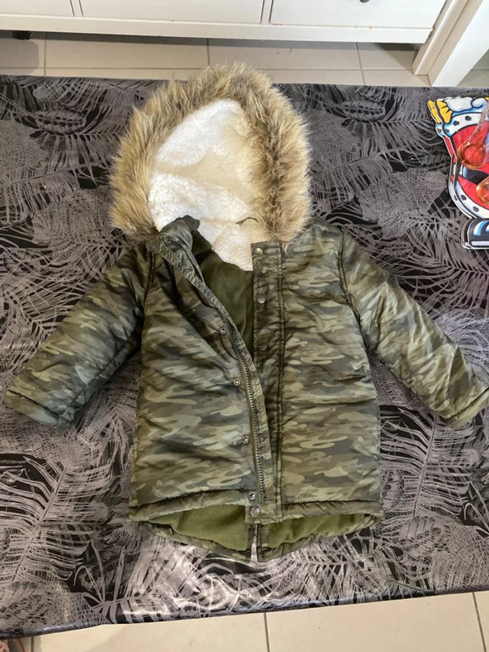 Doudoune verte kaki - photo numéro 3