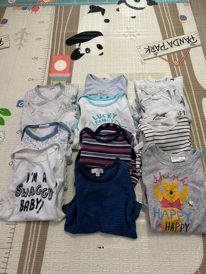 Lot de 12 bodies manche longue - photo numéro 3