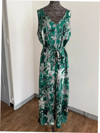 Combinaison Lauren Vidal motif palmier – Taille M