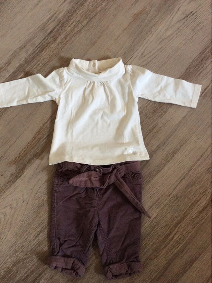 Pantalon et sous pull