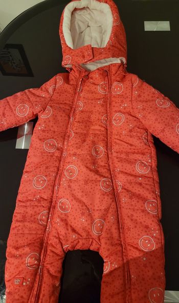 Combinaison hiver Smiley Baby 12 mois