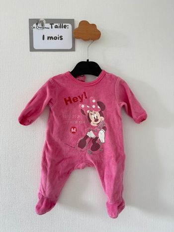 Dors bien / pyjama / grenouillère - taille 1 mois 🌸