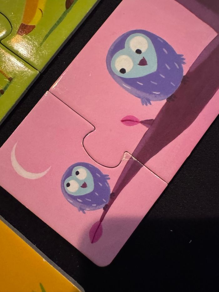 Puzzle Djeco Duo Maman & bébé 12 puzzles - photo numéro 8