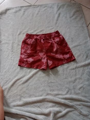 Short de bain homme M Bordeaux c17