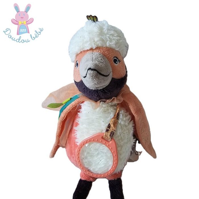 Doudou Oiseau jouet d'activités "Dans la jungle" MOULIN ROTY - photo numéro 2