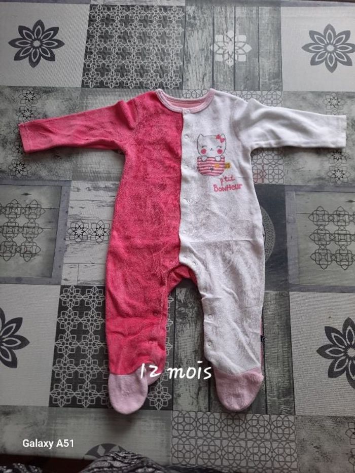 pyjama dors bien 12 mois
