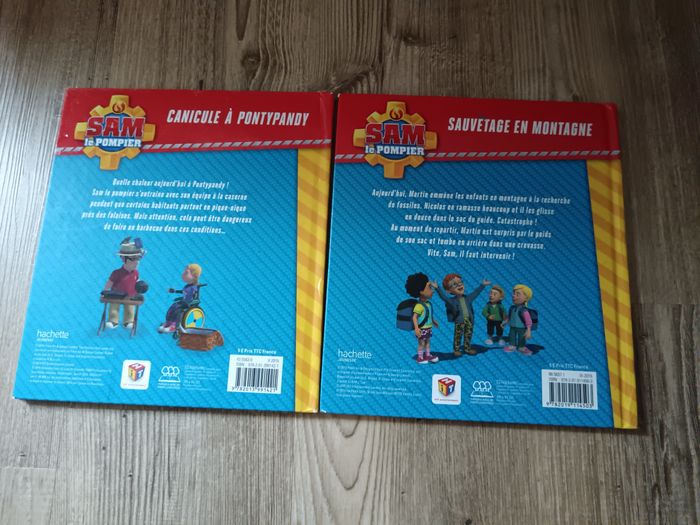 Lot 2 livres Sam le pompier. - photo numéro 2