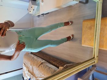 Jean skinny vert pâle Pimkie Taille 34