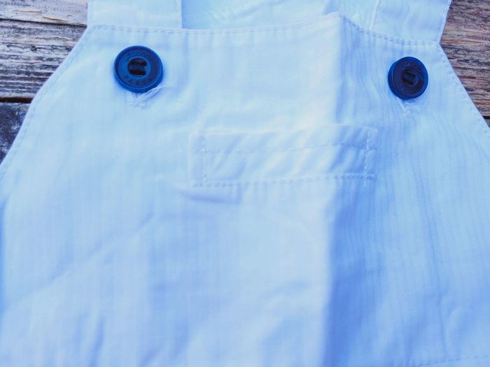 Superbe salopette short blanche Jacadi 12 mois (1an) - photo numéro 3