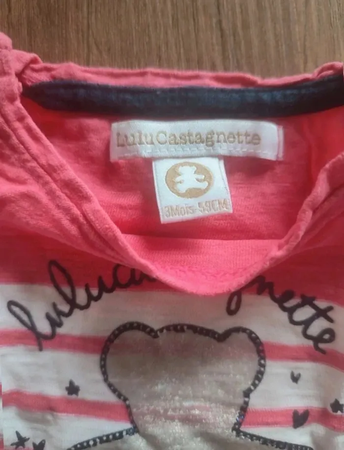 T shirt ML 3 mois - photo numéro 2
