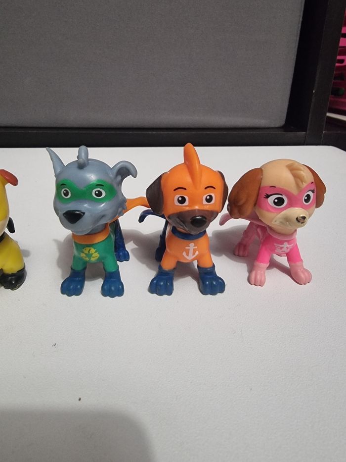 6 figurines pat Patrouille - photo numéro 3