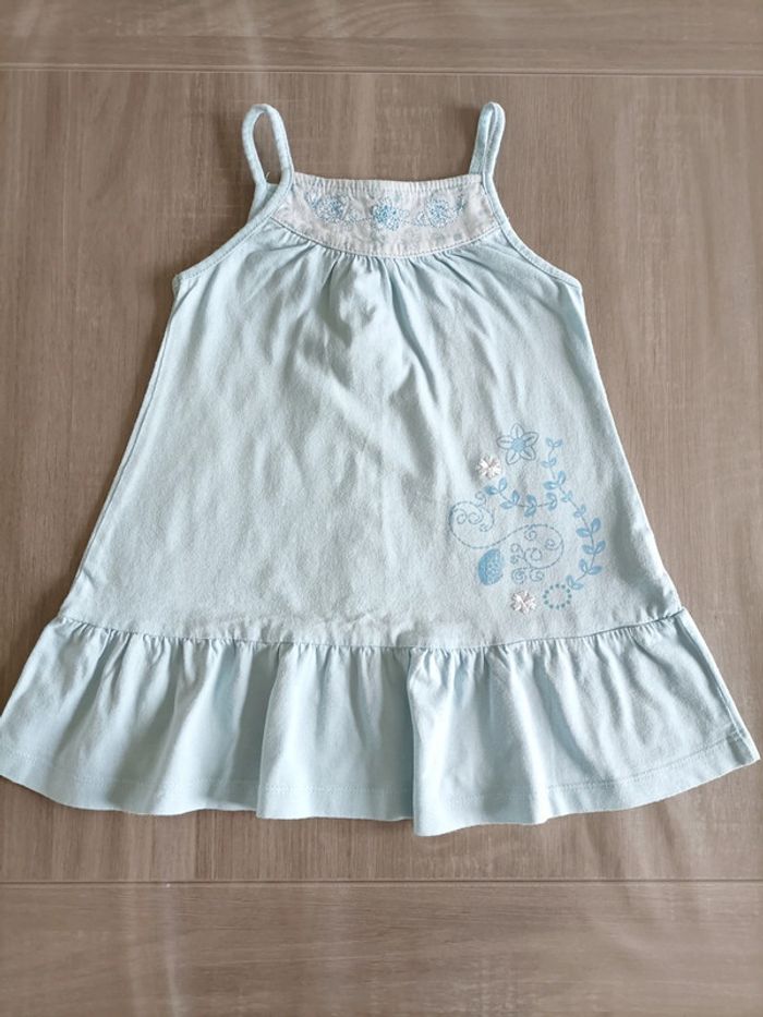 Robe d'été à bretelles Tex 24 mois