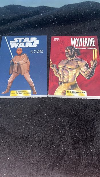 Lot de 2 magazines star wars Marvel