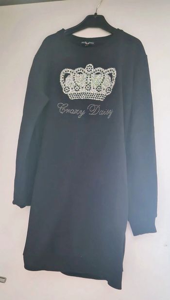Robe pull collection Crazy Daisy, pièce unique, diamants en M 👗💎