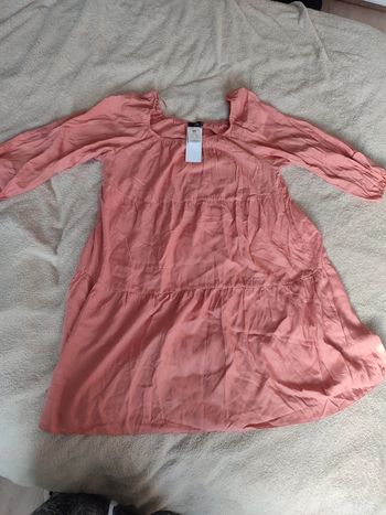 Robe d'été corail Etam