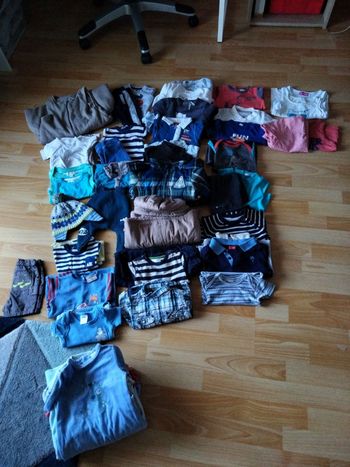 Lot de vêtements garcon
