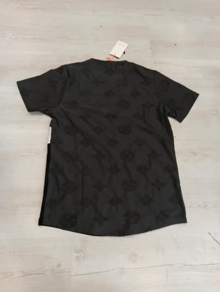 Tee shirt noir gris et blanc homme xl - photo numéro 3
