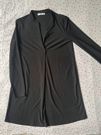 👗 Robe noire manches longues Mango - Taille M - Très bon état