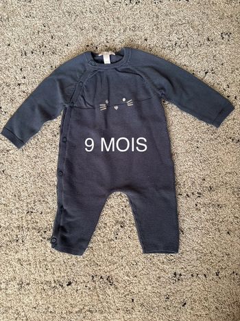 Pyjama mixte 9 mois