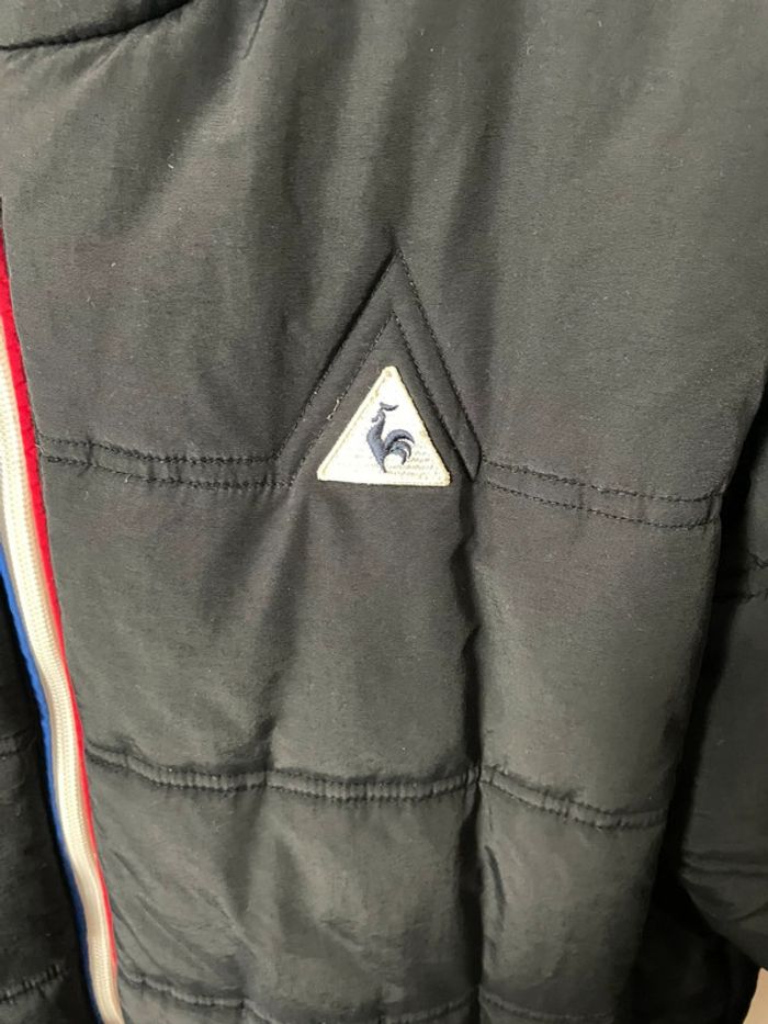 🧥 Doudoune noire Le Coq Sportif – Homme – Taille XL – Capuche + cordons de serrage - photo numéro 2