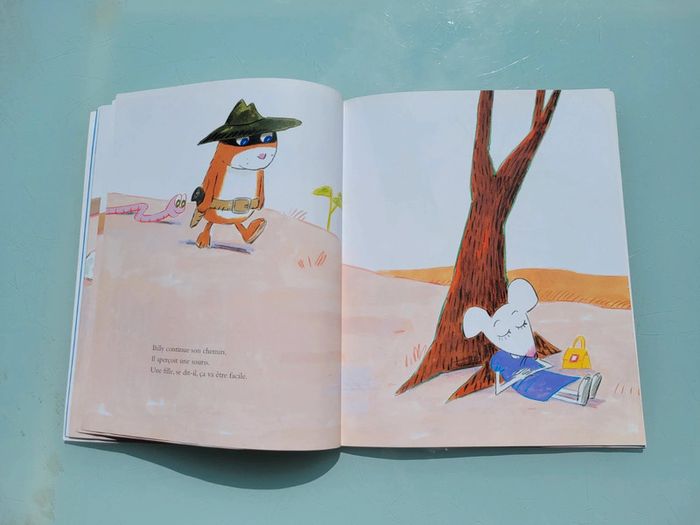 Livre couverture souple l'école des loisirs, les aventures de Billy, Haut les Pattes - photo numéro 4