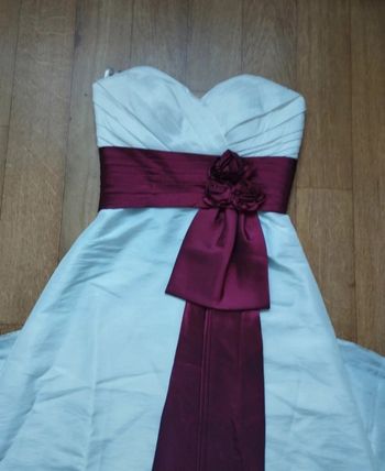 Robe longue bustier taille 38 
