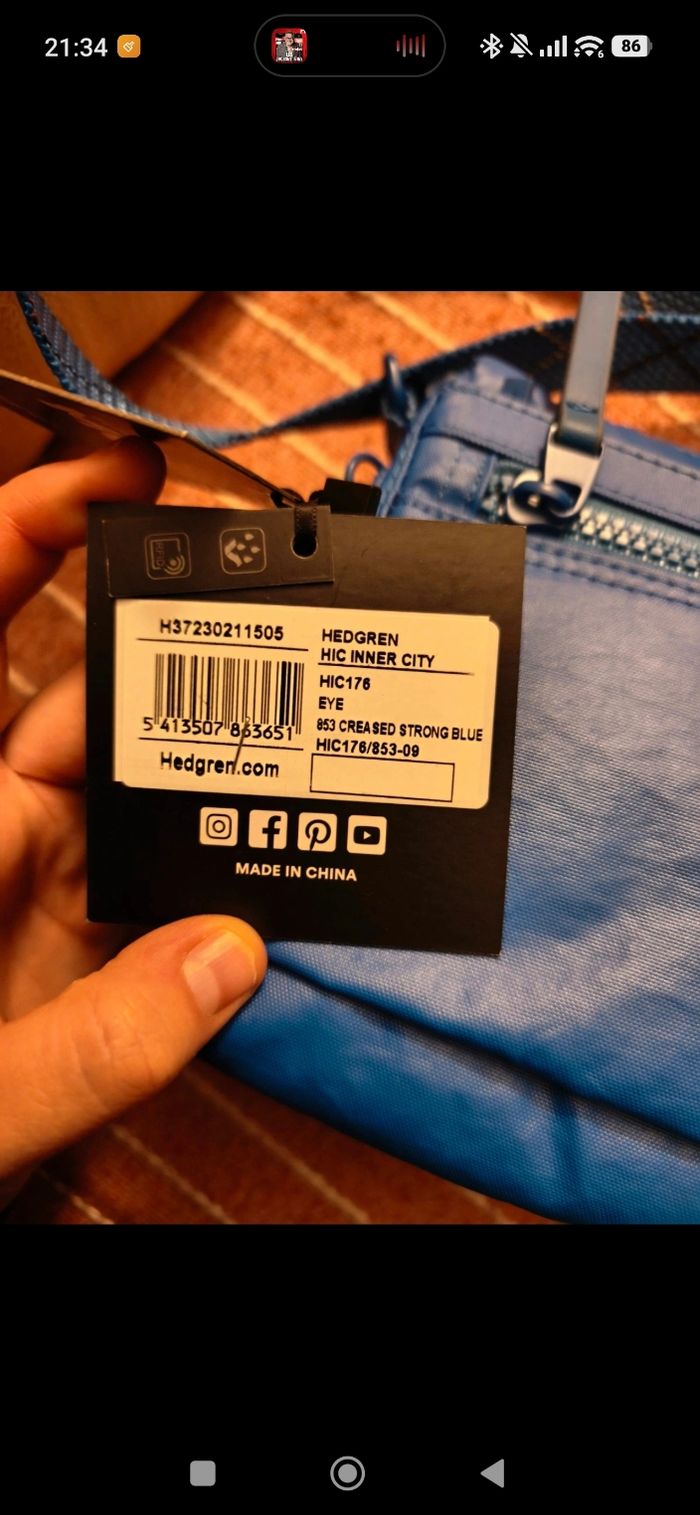 Sac bandoulière Inner City Hedgren - photo numéro 5