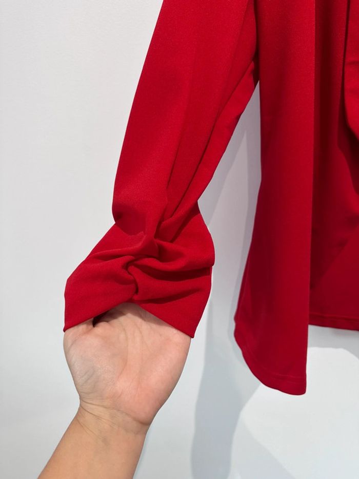 Veste blazer rouge - photo numéro 4