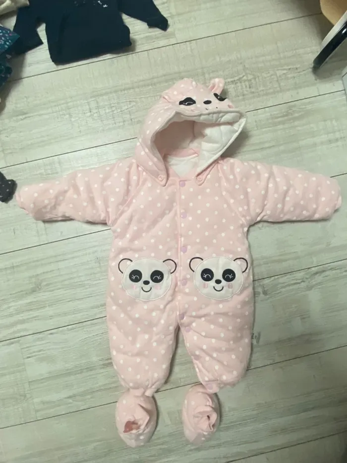 Combinaison pilote panda