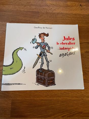 Livre L’école des Max Jules le chevalier agaçant