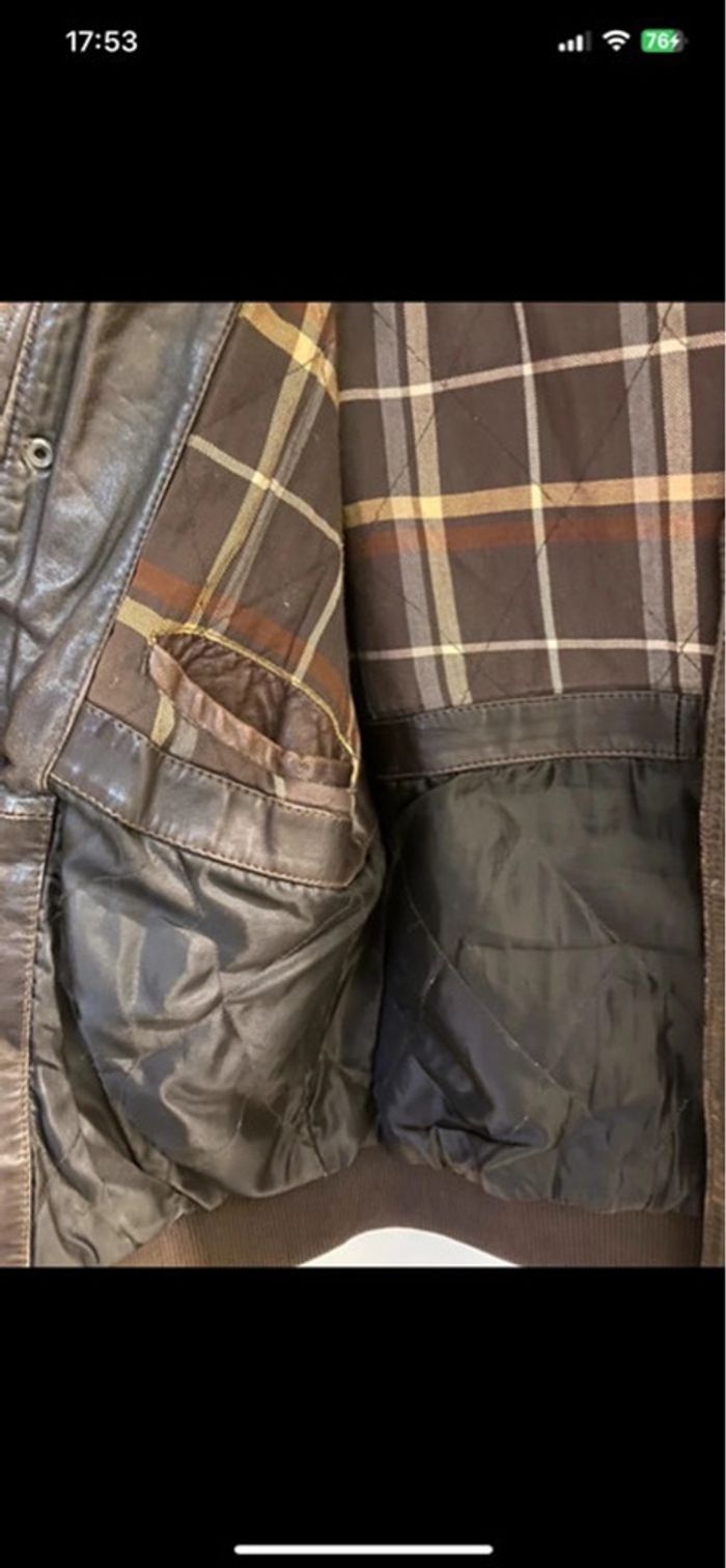 Veste en cuir homme - photo numéro 5