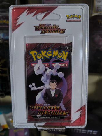 Booster Pokémon EV10 Rivalités Destinées – Scellé plastique (Giovanni & Mewtwo)